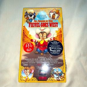 Fievel Goes West - VHS - Sealed/New - McDonald’s Edition
